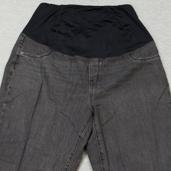 Isabel Maternity By Ingrid Isabel Womens Black Jeans Power Stretch Size 16 NWT - Picture 3 of 16